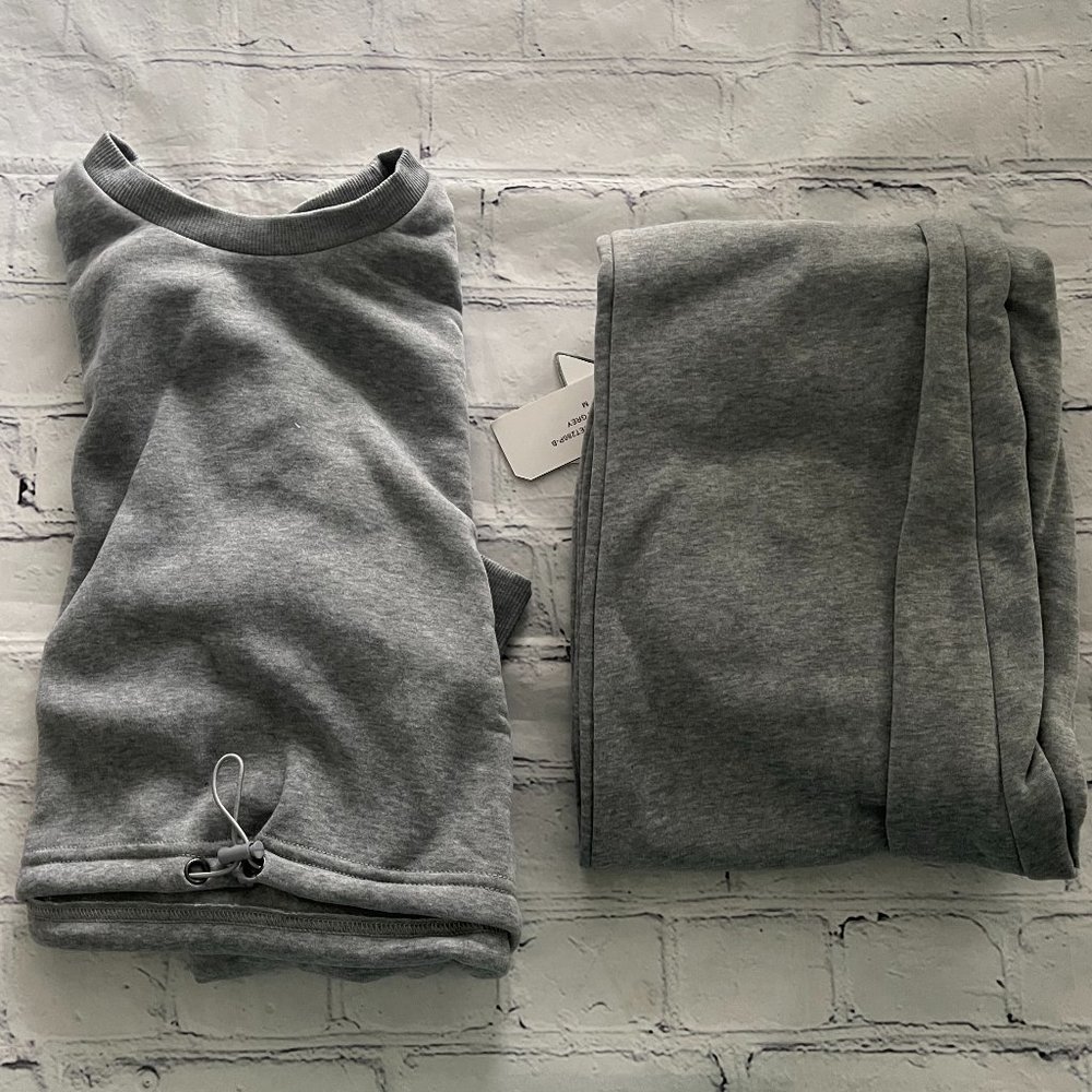 Roma Concept by Rosee Fleece Jogger & Crop Top Set